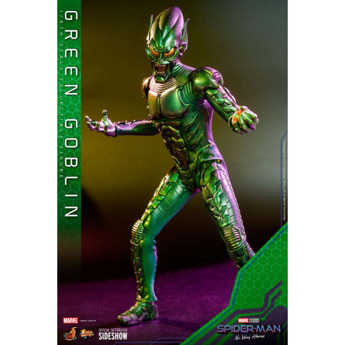 HotToys MMS630 Spider-Man: No Way Home Figurine Bouffon Vert (Green Goblin)  30cm