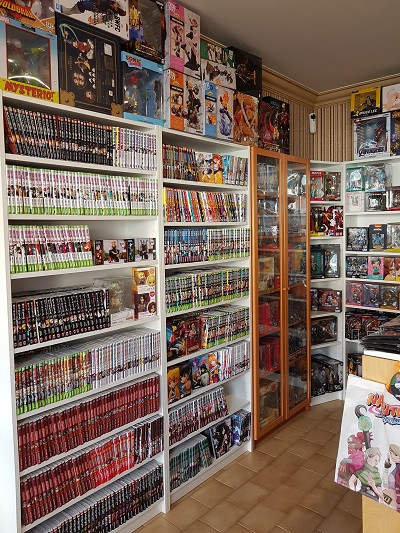 Skydreamer vend des livres mangas pour le plus grand bonheur des fans