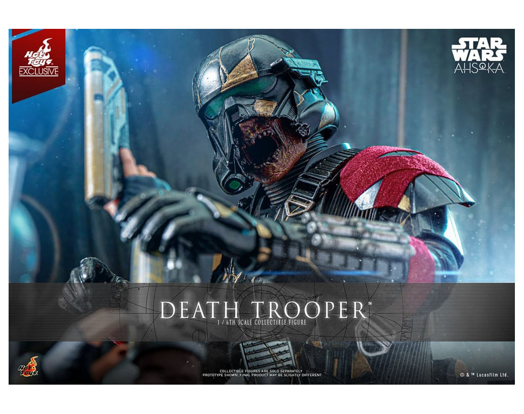 Figurine Hot Toys TMS134 Star Wars: Ahsoka 1/6 Death Trooper : Un Incontournable pour les Fans de Star Wars