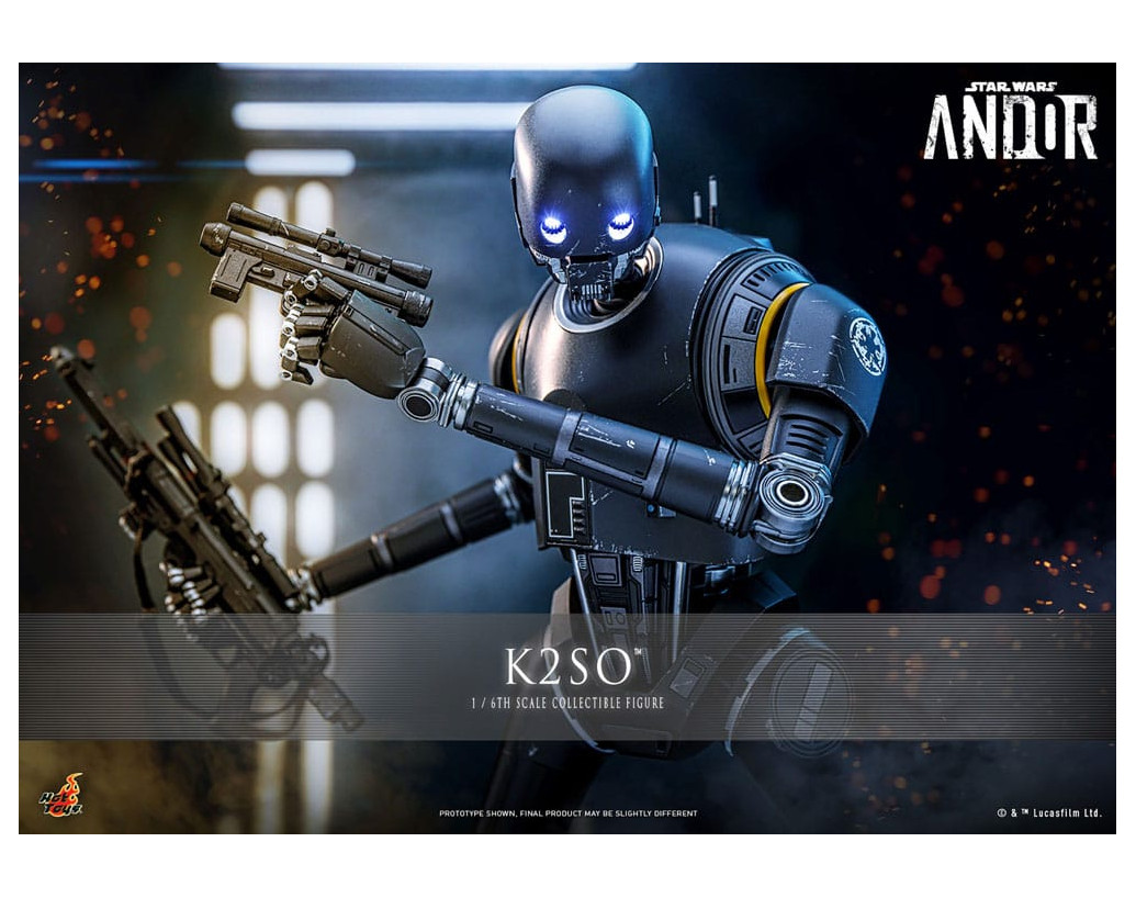 Figurine Hot Toys TMS156 K-2SO : Une pièce de collection incontournable