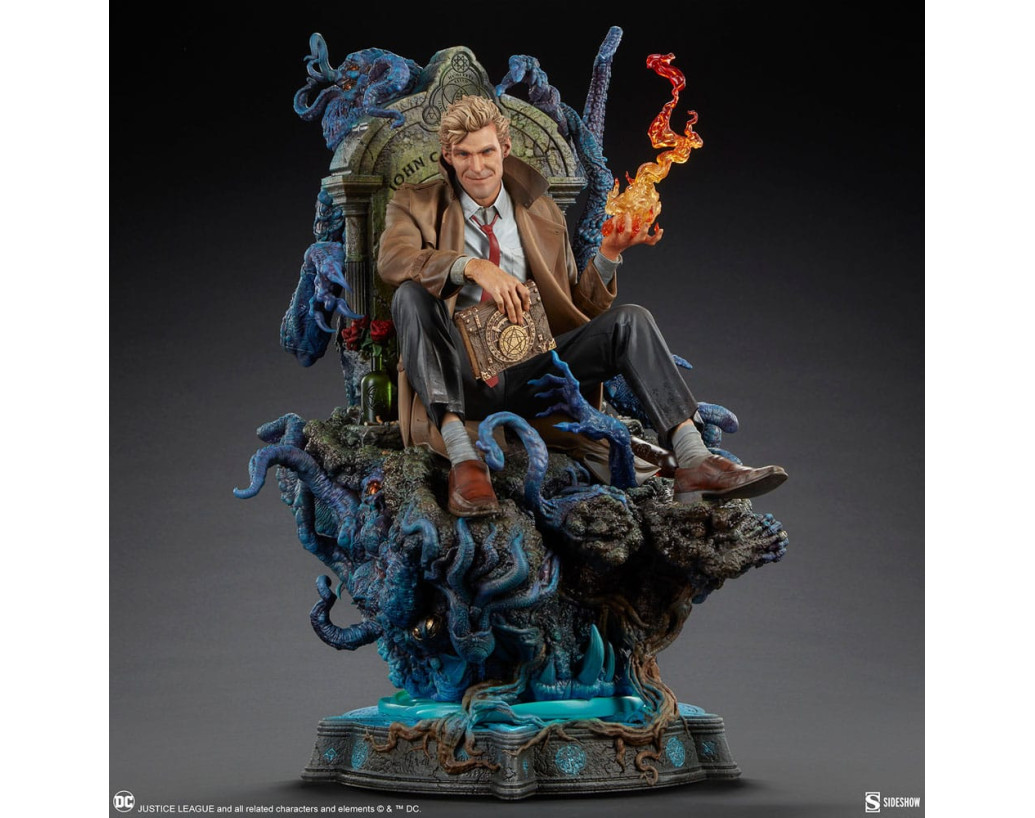 Statue DC Comics Premium Format John Constantine: Just Another Exorcism Hangover 53 cm de Sideshow
